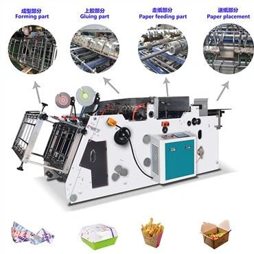 Paper Tray for Fruit High Power Paper Lunch Box Making Machine, Pizza Box Making Machine, Burger Box Making Machine