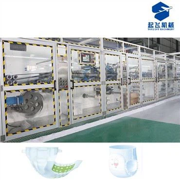 T Type Baby Diaper Machine